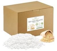 TRINIDa Soy Wax for Candle Making, 4KG SoyPRO Candle Wax Pellets, 100% Soy Wax Supplies of Candle Making for Adults and Beginners, Premium Pure Natural