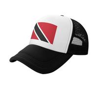 Trinidad and Tobago Flag Print Baseball Caps Children-Hip Hop Trucker Baseball Cap Boy Adjustable Casual Sandwich Cap Classic Curved Brim Golf Hats Unisex Kid Sport