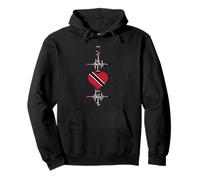 Trinidad And Tobago Flag Trini Flag Roots Trinidadian Flag Pullover Hoodie