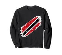 Trinidad And Tobago Flag Trini Flag Roots Trinidadian Sweatshirt