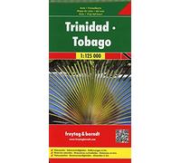 Trinidad and Tobago: Toeristische wegenkaart 1:125 000