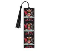 Trinidad and Tobagoan Emblem Valentine's Day Gift Bookmark Couple Gift Gra