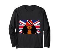 Trinidad Britain Flags Women Roots British Trini Heritage Long Sleeve T-Shirt