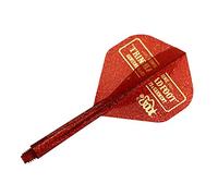 TRiNiDAD×FOOT Trinidad x Foot Condor Flight Standard Lame Glitter Red Short Dart Flight