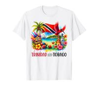 Trinidad Tobago Carnival Beach Rum Island Tropical Vibes T-Shirt