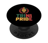 Trinidad Tobago Flag Trinidadian Trinidad and Tobago PopSockets Adhesive PopGrip
