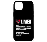 Trinidad Tobago Limer Word Def Heart Flag Caribbean Pride Case for iPhone 14 Plus