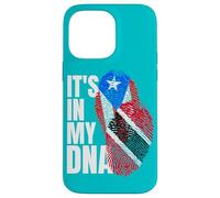 Trinidadian And Boricua Mix DNA Flag Heritage Case for iPhone 14 Pro Max