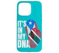 Trinidadian And Boricua Mix DNA Flag Heritage Case for iPhone 15 Pro Max