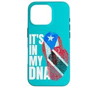 Trinidadian And Boricua Mix DNA Flag Heritage Case for iPhone 16 Pro