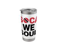 Trinidadian Trini Design for a Soca Dancer Stainless Steel Insulated Tumbler