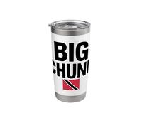 Trinidadian Trini Design for a Soca Dancer Stainless Steel Insulated Tumbler