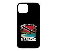 Trinidad's North Coast Maracas Bay Caribbean Travel Pride Case for iPhone 15 Plus