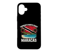 Trinidad's North Coast Maracas Bay Caribbean Travel Pride Case for iPhone 16 Plus