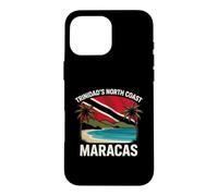 Trinidad's North Coast Maracas Bay Caribbean Travel Pride Case for iPhone 16 Pro Max