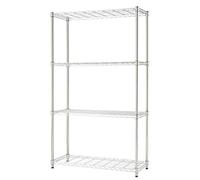 Trinity 4 Tier Stainless Steel Wire Shelving Max weight 635kg