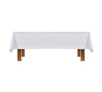 Trinity Church Supply White Plain Altar Frontal Church Communion Supplies Outdoor Indoor Party Table Cloth, 96 Inch x 52 Inch