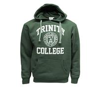 Trinity College Dublin Bottle Green/White Crest Hoodie