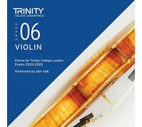 Trinity College London Violin Exam Pieces From 2020: Grade 6 CD Only