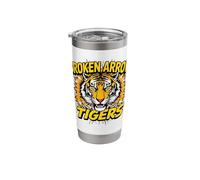 Trinity Love Clothing Co.BA Tigers Comic Image Stainless Steel Insulated Tumbler