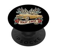 Trinity Love Clothing Co. Fast Luck Rock-a-Billy punk PopSockets Adhesive PopGrip