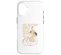 Trinity Love Clothing Co. Fat Bottom Girls Make the world go Case for iPhone 16