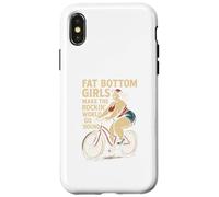 Trinity Love Clothing Co. Fat Bottom Girls Make the world go Case for iPhone X/XS