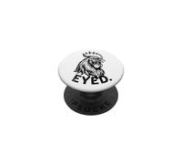 Trinity Love Clothing Co.Rooster cocked eyed dark PopSockets Adhesive PopGrip