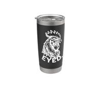 Trinity Love Clothing Co. Rooster Cocked Eyed Light Stainless Steel Insulated Tumbler