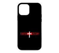 Trinity Love Clothing Co. Simple Gospel message Jesus Saves Case for iPhone 12 mini