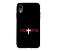 Trinity Love Clothing Co. Simple Gospel message Jesus Saves Case for iPhone XR
