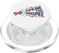 Trinity Love Clothing Co. Speak the Gospel design PopSockets PopGrip for MagSafe