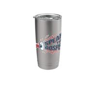 Trinity Love Clothing Co. Speak the Gospel Design Stainless Steel Insulated Tumbler