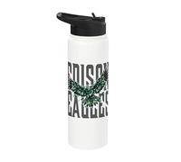 Trinity Love Clothing Co. Tulsa Edison Eagles War Cry Grey Stainless Steel Insulated Water Bottle