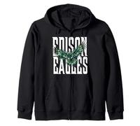 Trinity Love Clothing Co.Tulsa Edison Eagles War Cry light Zip Hoodie