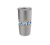 Trinity Love Clothing Co. Tulsa Rogers Ropers Script Stainless Steel Insulated Tumbler