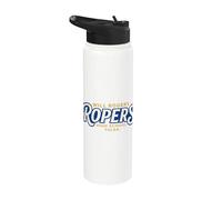 Trinity Love Clothing Co. Tulsa Rogers Ropers Script Stainless Steel Insulated Water Bottle