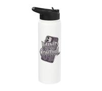 Trinity Love Clothing Co. Your Smart Phone is Mind Control Stainless Steel Insulated Water Bottle