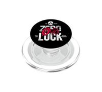 Trinity Love Clothing Co. Zero Luck broken shamrock PopSockets PopGrip for MagSafe