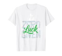 Trinity Love Clothing Co. Zero Luck Given Full Value Graphic T-Shirt, Men, White, S