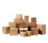 Trinity Packaging Super Strong Single Wall Cardboard Shipping Boxes Brown Packaging Mailing Boxes, Brown Corrugated Cardboard Box for Packing (25, Cardboard Shipping Boxes 12X9X6 (305X229X152MM))