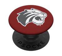 Trinity University Tiger Head Logo PopSockets Adhesive PopGrip