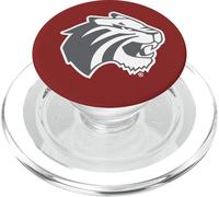 Trinity University Tiger Head Logo PopSockets PopGrip for MagSafe