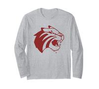 Trinity University Tigers Mascot Head Lee Roy Long Sleeve T-Shirt