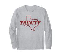 Trinity University Tigers State of Texas Logo Long Sleeve T-Shirt