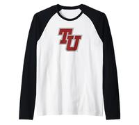 Trinity University Tigers TU Monogram Raglan Baseball Tee