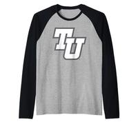 Trinity University Tigers TU Monogram Raglan Baseball Tee