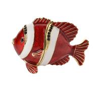 Trinket Box - Tropical Fish Treasured Trinkets Multi One Size