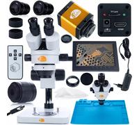 Trinocular Microscope Set - 12MP Camera | 8" Screen | Electronics