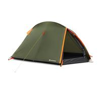 Trinordic Lightweight 1-2 Person Tent - Single Arch Backpacking Tent, 1.7 kg Minimum Trail Weight, 3000 mm Waterproof, Olive Green